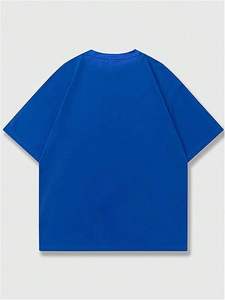 Camiseta de algodón 100% de alto gramaje con estampado DTG completo, camiseta gráfica recortada de corte holgado para hombre, camiseta de moda con estampado. - Product Image 2