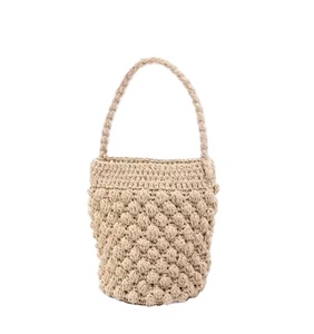 Bolsa de Playa Tejida a Mano con Cuerda de Papel, Estilo Macramé, Nueva Colección de Primavera, Directo del Proveedor Indio - Product Image 1