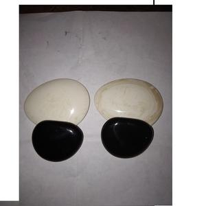 Boucles d'oreilles en résine en forme de corne d'ambre rétro en forme de C, boucles d'oreilles simples multicolores à la mode, boucles d'oreilles à clous brunes pour femmes - Product Image 1