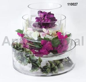 Low <b>Cylinder</b> Vase - Product Image 1