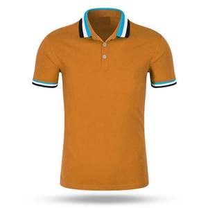 Algodón de alta calidad para hombres para camisetas de polo OEM 100% algodón de secado rápido para hombres de talla grande camisetas de polo para hombres con logotipo personalizado - Product Image 4