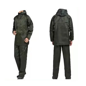 LOGO PERSONNALISÉ ADULTE CARRÉ IMPERMÉABLE NOIR RÉUTILISABLE PONCHO DE PLUIE EN EVA AVEC CAPUCHE ÉTANCHE 100% - Product Image 4