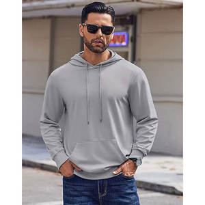 Men Solid Polycotton Regular Fit Full Sleeves Pullover Sweatshirts Mens <b>Comfy</b> Comfortable <b>Hoodie</b> - Product Image 2
