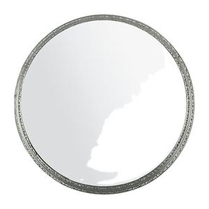 Espejo de pared clásico para el hogar, decoración del hogar, Hotel, restaurante, con acabado de plata, redondo, suministros de Hotel montados en la pared - Product Image 2