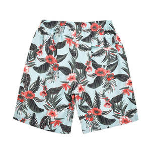 Pantalones cortos de playa deportivos de verano 100% de algodón para hombre, estilo informal de alta calidad, tejido de punto de secado rápido Vintage, logotipo de sublimación sólido - Product Image 2