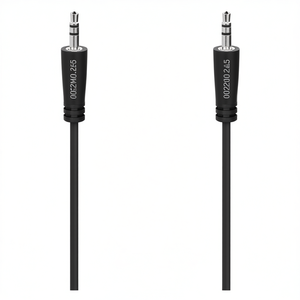 Cable de Audio y Video con Conector Jack 3.5 Negro de 3 Metros con Número de Pieza 00205115 - Product Image 2