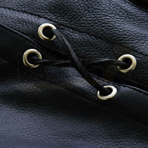 Chaleco de moto de cuero de alta calidad para hombre, logotipo impreso personalizado, chalecos y chalecos transpirables de talla grande para hombre - Product Image 6