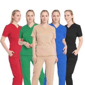 Uniformes de enfermería, uniformes médicos personalizados a la moda, conjuntos de uniformes médicos personalizados, uniformes de hospital de estambre 2025 - Product Image 3