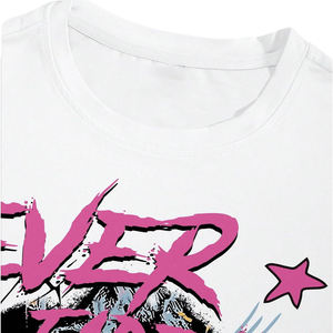 2025 Nueva fábrica al por mayor de alta calidad para hombres camisetas personalizadas de manga corta de moda para hombres camisetas gráficas de Hip Hop - Product Image 3