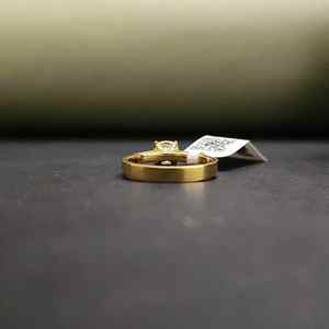 Anillo de Compromiso de Plata de Ley 925 con Moissanita de Corte Cojín, Certificado por IGI, Moderno y Único, para Regalo - Product Image 3