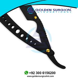 Navaja de Afeitar Profesional Clásica de Hoja Recta para Hombres, Diseñada para Barberías y Salones de Afeitado - Product Image 4