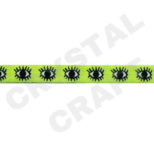 Correas para bolso con cuentas de semillas de oro blanco personalizadas, accesorio de moda multicolor 'Hook Em Horns', correa para monedero con cuentas - Product Image 4