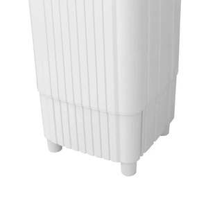 Koblenz LCK60 6kg Mini lavadora compacta de carga superior carcasa de acero inoxidable instalación portátil semiautomática enchufe de EE. UU. - Product Image 2