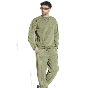 Custom Logo Unisex Winter <b>Strength</b> <b>Training</b> Sweat Suit Sets Streetwear Printed Solid Pattern 100% Cotton Quick Dry Breathable - Product Image 1