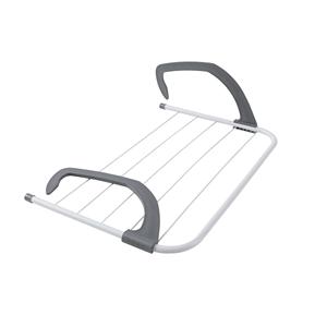 Stendibiancheria da Balcone Minimalista Multifunzione in Acciaio Inossidabile Leggero e Resistente 50x33cm con Stendino da 3 Metri per Asciugatura - Product Image 4