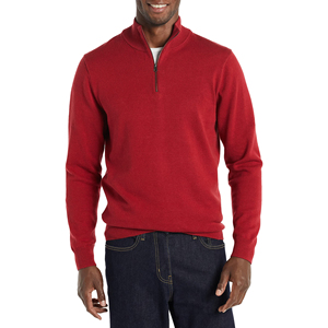 Sudadera Ligera con Cierre de Cremallera de Cuarto, Superventas, Cómoda, Informal, de Manga Larga con Cuello Alto - Product Image 4