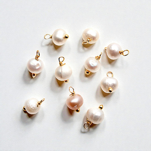 Breloques en perles de pierres précieuses minuscules à faire soi-même - Perles en fil d'argent 925 pour la création de bijoux - Product Image 1