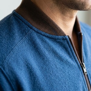 Sudadera de forro polar personalizada con media cremallera para hombre, de peso pesado, estilo casual, holgada, para otoño, cortavientos, transpirable, teñido liso - Product Image 4