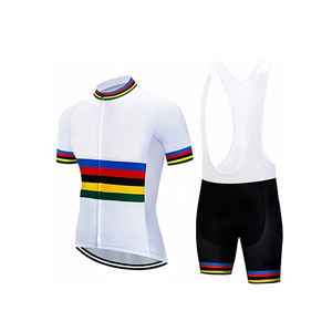 Ensemble de maillots de cyclisme OEM de nouveau style vêtements de vélo respirants impression par sublimation vêtements de sport uniformes de cyclisme - Product Image 5
