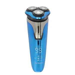 Afeitadora Eléctrica Recargable Unisex Plateada, para Uso en Seco/Húmedo, Triple Cuchilla, Resistente al Agua IPX7, Fuente de Alimentación USB, para un Afeitado Preciso, Cuidado Personal - Product Image 4