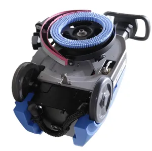 Nettoyeur de sols autoporté 11 pouces à brosse, scellé en usine, le plus vendu, moteur 200W avec batterie 24V 12Ah, prêt à être expédié - Product Image 2