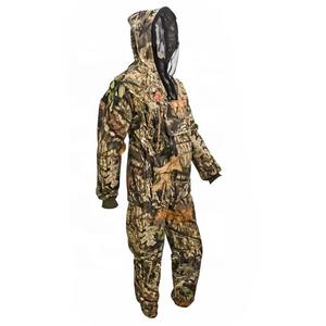 Nouveaux produits Survêtement de chasse et de pêche d'hiver pour hommes en coton biologique 100% solide 2 pièces à capuche en polaire à séchage rapide Vêtements de sport - Product Image 5