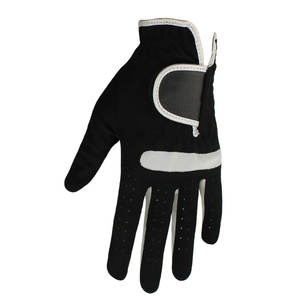 Gants de golf durables en cuir véritable souple avec logo personnalisé pour hommes, enfants, gants de golf vierges lavables pour l'extérieur avec peau de mouton - Product Image 3