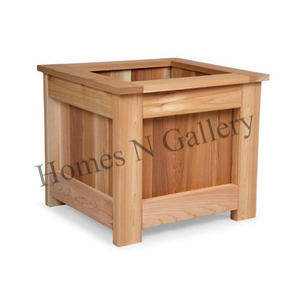 Macetas de jardín para exteriores de madera Natural de gran tamaño más vendidas, macetas de estilo de diseño minimalista, acabado de alto estándar directamente en la India - Product Image 1