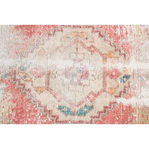 1.4x2.8 ft Rug, Turkish Rug, Vintage <b>Red</b> <b>Wool</b> Patchwork Rug - Product Image 5