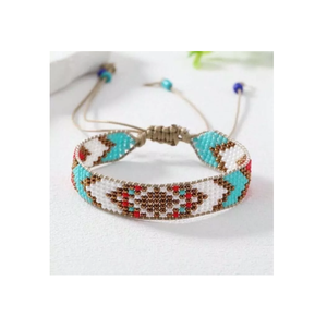 Factory Direct Beaded <b>Bracelet</b> Jewelry Gift <b>Elastic</b> Classic Fancy Beads <b>Bracelet</b> for Women Girls Gifts Used - Product Image 2