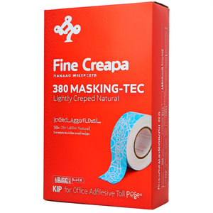 Papel Crepé Fino 3804 MASKING-TEC, Ligeramente Crepé, Natural, 50m de Longitud, 36mm de Ancho, Paquete de 6 Rollos KIP para Oficina, Cintas Adhesivas - Product Image 3