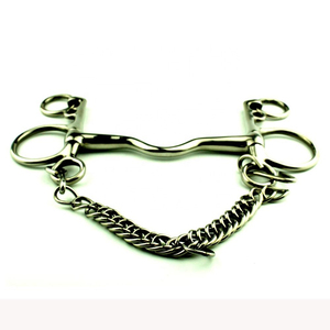 Top mèches de cheval en acier inoxydable de haute qualité 2024 nouveau Design nouveau design mèches de cheval vente directe d'usine sur mesure équitation - Product Image 1