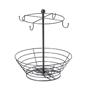 Organisateur en verre, nouveauté, support à tasses et porte-mugs en métal pour accessoires de cuisine, fabrication en Inde - Product Image 1