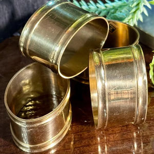 Rattan Napkin Rings Wicker Table Decor Stylish Napkin Rings for Elegant Dining Experience - Product Image 1