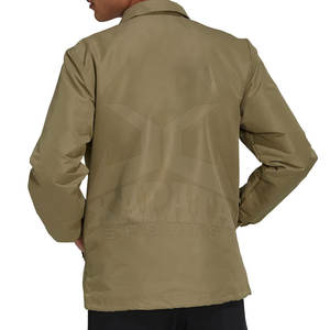 New Design Custom Logo <b>Coaches</b> Jacket Waterproof <b>Coaches</b> Jacket Polyester Made <b>Coaches</b> Jacket - Product Image 3