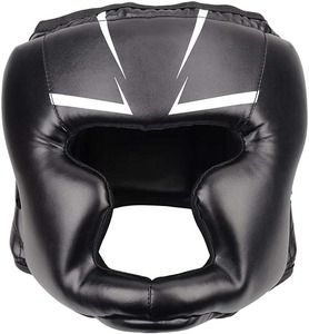 Équipement de boxe unisexe avec protection du visage couvre-chef de karaté MMA Kickboxing Sparring personnalisé vente en gros couvre-chef de boxe léger - Product Image 1