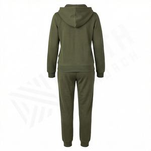 Conjunto Deportivo de Manga Larga Transpirable de Primera Calidad para Mujer, Ropa Deportiva para Mujer, 100% Algodón, Conjunto con Cremallera, Ropa Deportiva para Gimnasio y Correr - Product Image 2