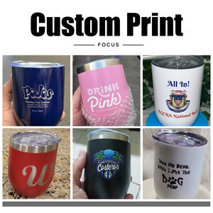 ステンレス鋼ワインコーヒータンブラー両面壁断熱真空卵型カップサーマルウォーター用 - Product Image 6