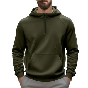 Custom Size XL Wholesale Hoodies & Sweatshirts <b>Men</b> Hooded Zip <b>Hoodie</b> 100% Cotton Embroidered Winter Sports Gym Jackets - Product Image 5