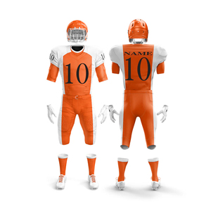 Uniforme de Fútbol Americano Personalizado, Fabricante OEM, Proveedor al por Mayor, Ropa Deportiva de Equipo, Camiseta y Pantalones Disponibles con Impresión de Logotipo o Bordado - Product Image 4