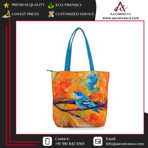Bolsos de hombro de mujer con estilo de material de lona de algodón al por mayor de la mejor calidad del fabricante indio para precio de fábrica de promoción - Product Image 5