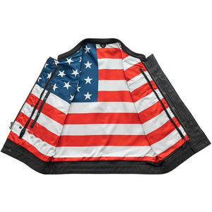 Haute qualité hommes nouveau Design toutes tailles en cuir Biker gilet vêtements de sport moto moto course équipe veste Offre Spéciale respirant - Product Image 4