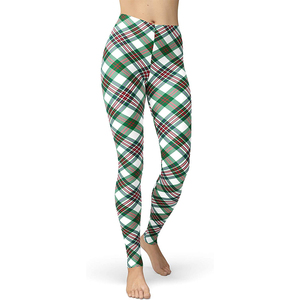 Leggings de mujer de cintura alta de doble bolsillo Legging Leggings sin costuras con tela personalizada - Product Image 3