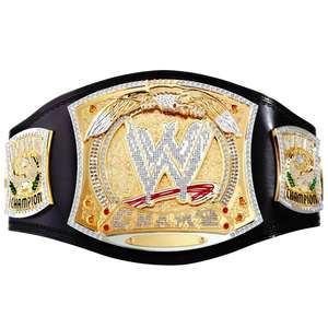 Cinturón de Campeonato de la WWE, Chapado en Oro, Equipo de Lucha Libre - Product Image 1