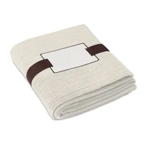 Couverture en polaire corail personnalisable avec code pour merchandising - Product Image 3