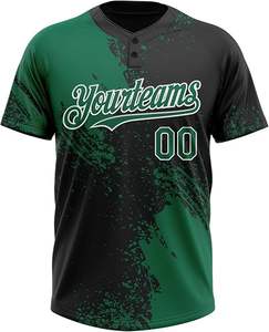 Maillot de softball sans manches personnalisé impression par sublimation maille respirante oem logo fournisseur pour les clubs de sport commande en gros - Product Image 2
