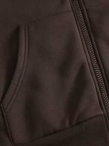 เสื้อฮู้ดขนแกะสำหรับผู้ชายผ้าคอตตอน100% น้ำหนักมากแบบทันสมัย - Product Image 3