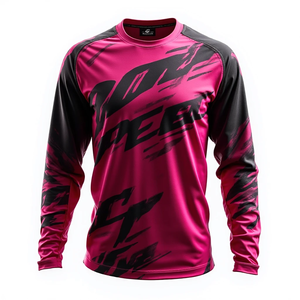 Jerseys de Motocross de Alta Calidad con Ajuste Personalizado, Tejido Ligero y Transpirable Diseñado para la Seguridad Duradera del Piloto - Product Image 3