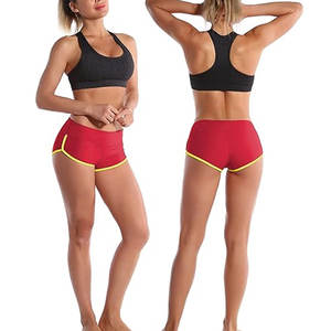 Marque privée Short taille haute à séchage rapide coupe ajustée Short basique confortable pour femmes au design personnalisé - Product Image 3