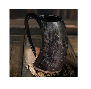 Mug en corne de buffle au design exceptionnel, prix les plus bas, mug en corne de buffle personnalisé, articles de cuisine pour la maison et les restaurants - Product Image 1